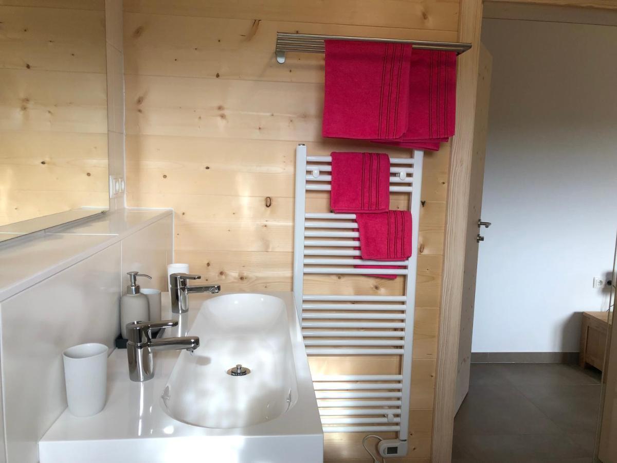 Ferienwohnung Blockhaus Waldspiel Ratten Exterior foto