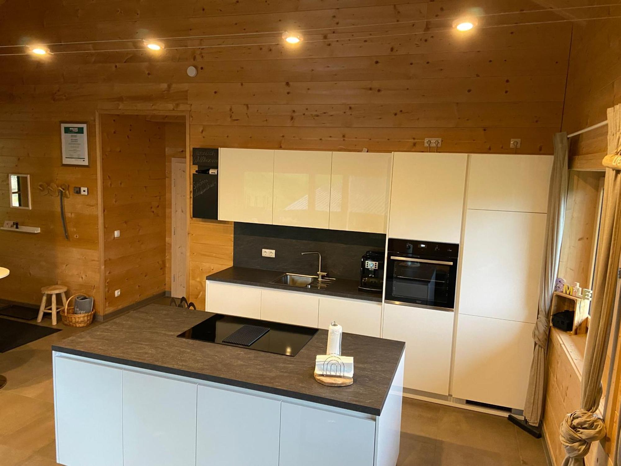Ferienwohnung Blockhaus Waldspiel Ratten Exterior foto